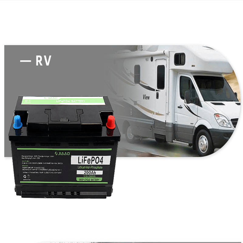 Lifepo4 Battery, 12v 200ah lithium Iron Battery, Light, 12v 200 ah lifepo4 Battery, Long cycle Life, suitable for RV camping car