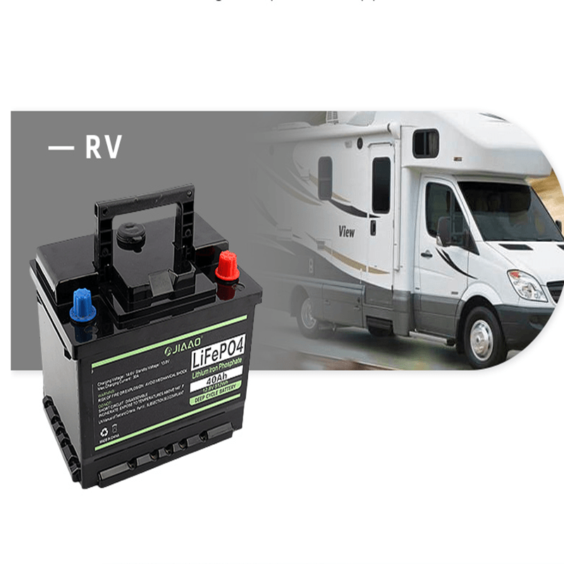 Lifepo4 Battery: 12v 40ah lithium Iron Battery Pack, Light, 12v 40ah lifepo4 Battery, Long cycle Life, suitable for RV camping car